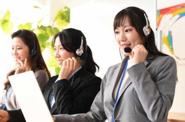 callcenterサイトの最大限の利用のために